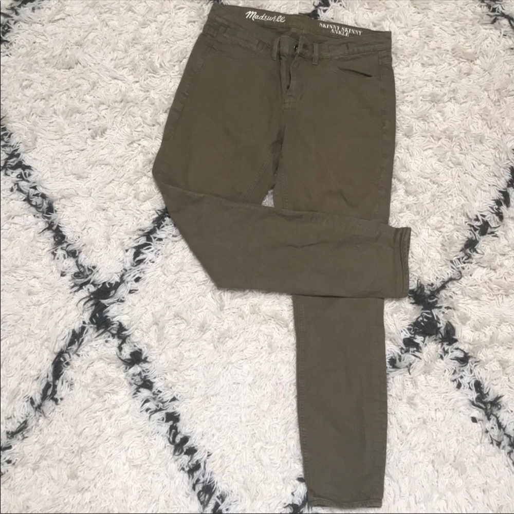 Madewell Skinny Ankle Jeans Size 28